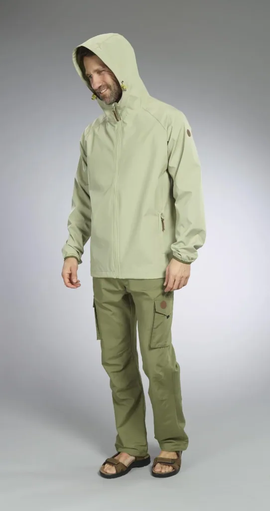 Funktionsjacke, Farbe khaki, Gr.M
