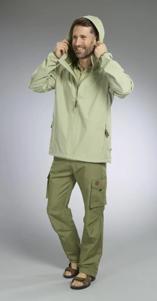 Funktionsjacke, Farbe khaki, Gr.M