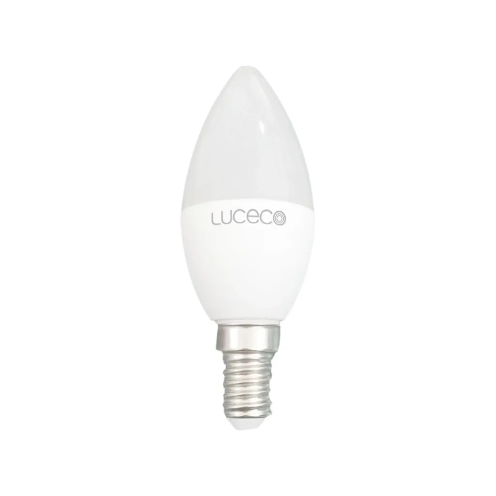 5er Set LED Kerze, E14, 5 Watt, 470 Lumen, 2700 K