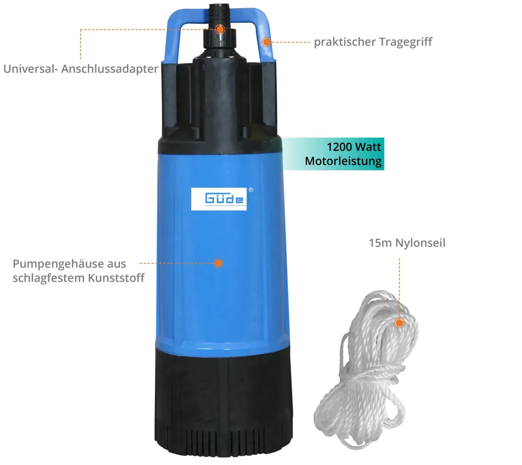 Drucktauchpumpe GDT 1200