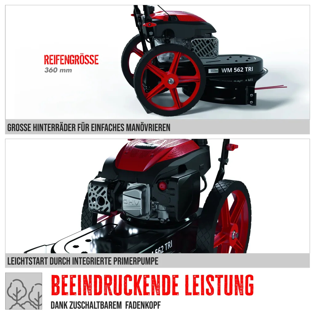 Wiesenmäher WM 562 TRI