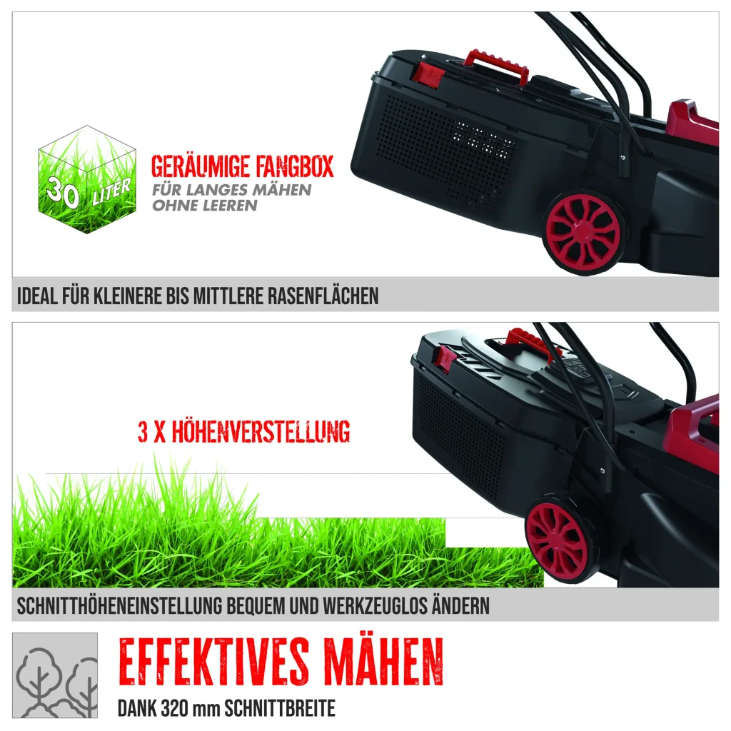 Elektro Rasenmäher 320/1300