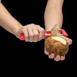 Sparschäler Sharple mit Selbstschärfsystem, rot