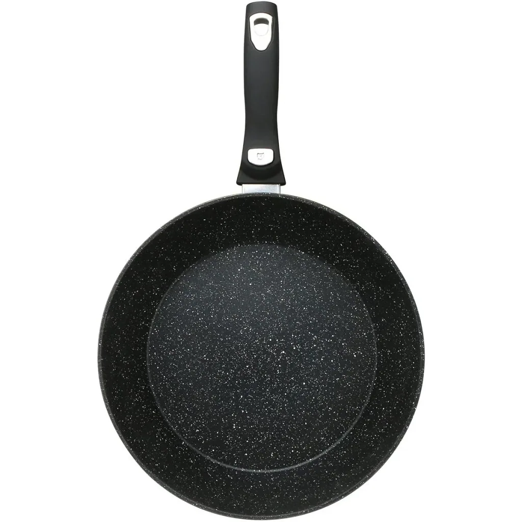 Wokpfanne - mit Deckel - 30cm - Schwarz
