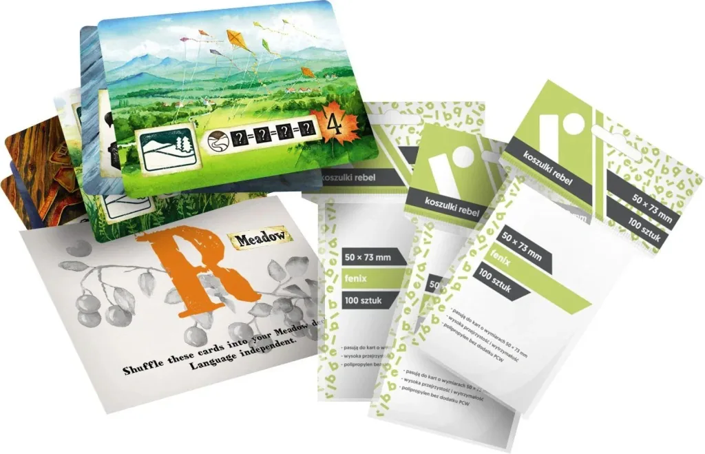 Gesellschaftsspiel Meadow - Cards & Sleeves Pack ( Erweiterung )