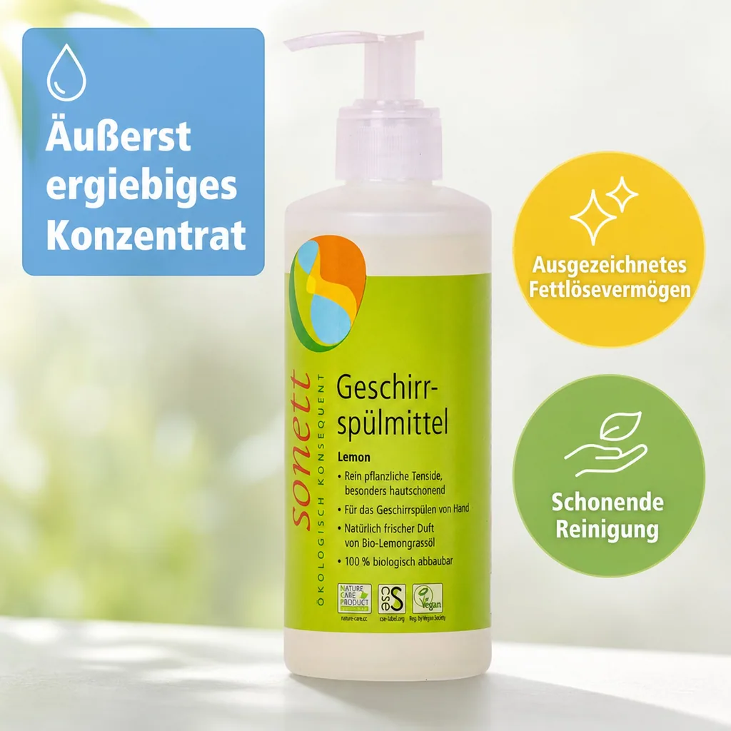 SONETT Geschirrspülmittel LEMON 300ml