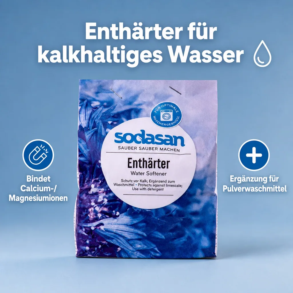SODASAN Enthärter 750g Papierbeutel
