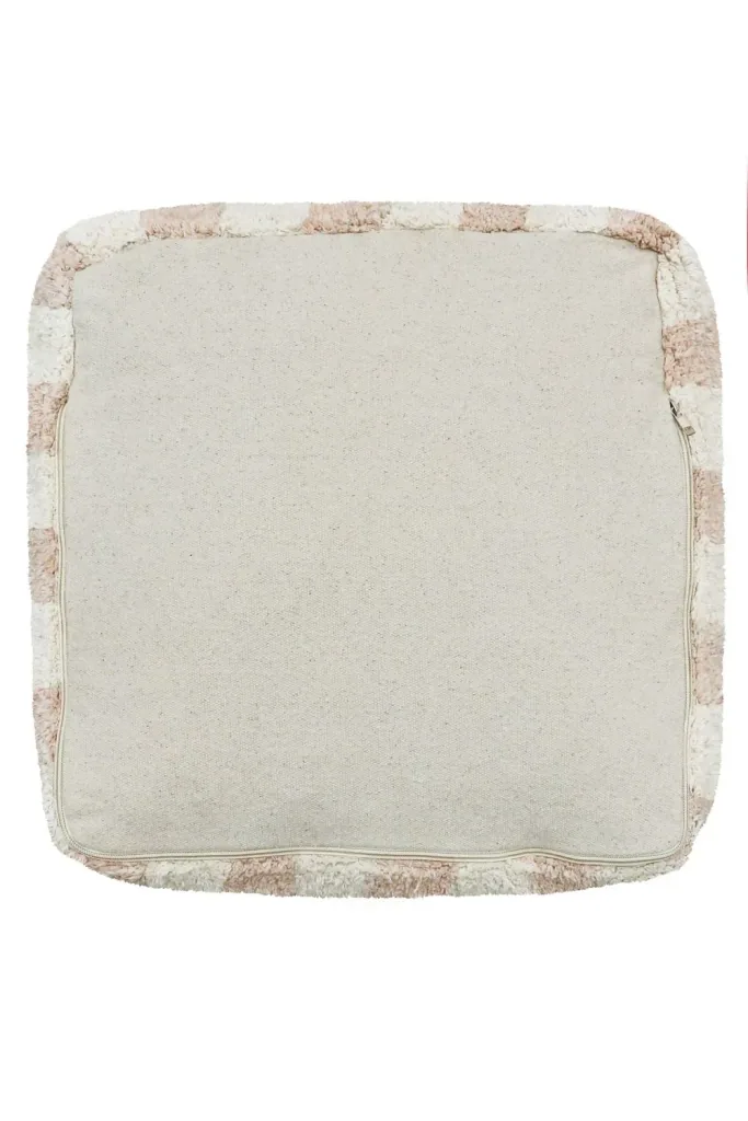 Lorena Canals Pouf, Sitzpouf - Vichy, Farbe: rose