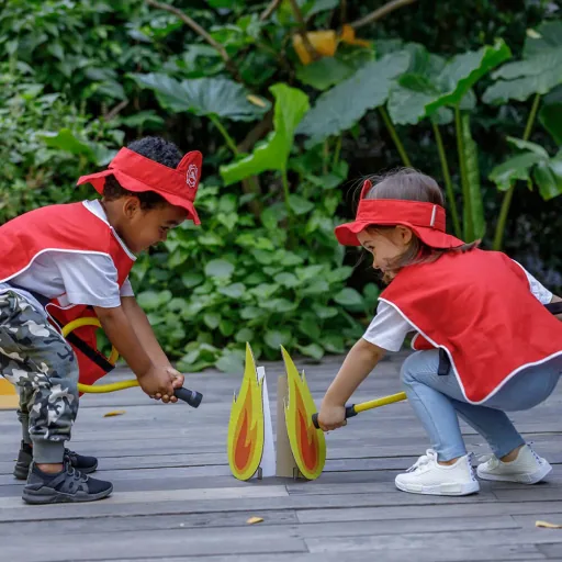 Plan Toys Spielzeug-Set Feuerwehr