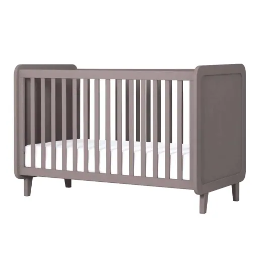 Laurette Babybett 70 x 140 cm Accroche Coeur, Farbe: lila