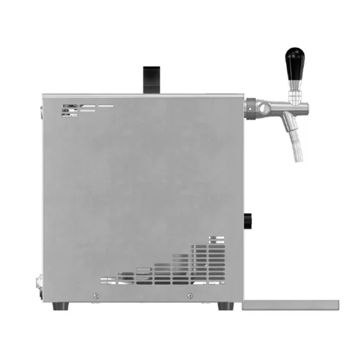 Komplett Set - Zapfanlage, Bierzapfanlage, Bierkoffer, Durchlaufkühler PYGMY 25 1-leitig Trockenkühler, 35 Liter/h, Zapfkopf: ohne