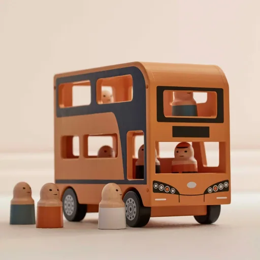 Kids Concept Spielzeug Doppeldecker Bus  Holz
