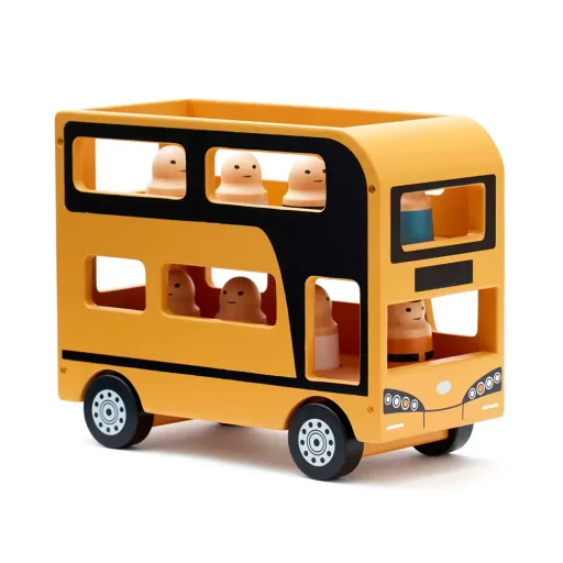 Kids Concept Spielzeug Doppeldecker Bus  Holz