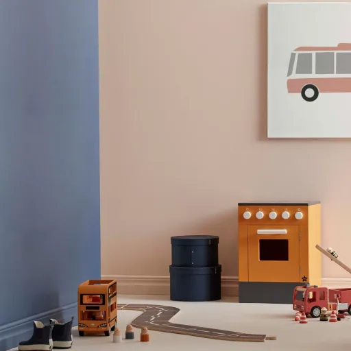 Kids Concept Spielzeug Doppeldecker Bus  Holz