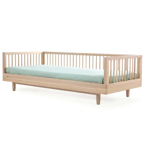 Nobodinoz Einzelbett "Pure" Eiche massiv
