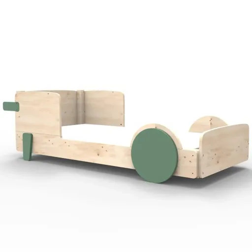 Mathy by Bols Einzelbett "Discovery", Farbe Elemente: apple green