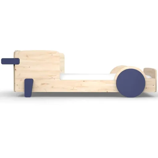 Mathy by Bols Einzelbett "Discovery", Farbe Elemente: atlantic blue