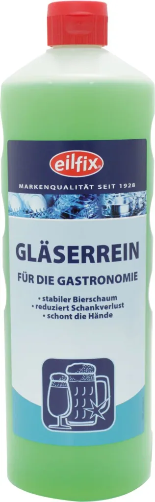 Gläser Reiniger - Eilfix, für die hygienische, manuelle Gläserreinigung.