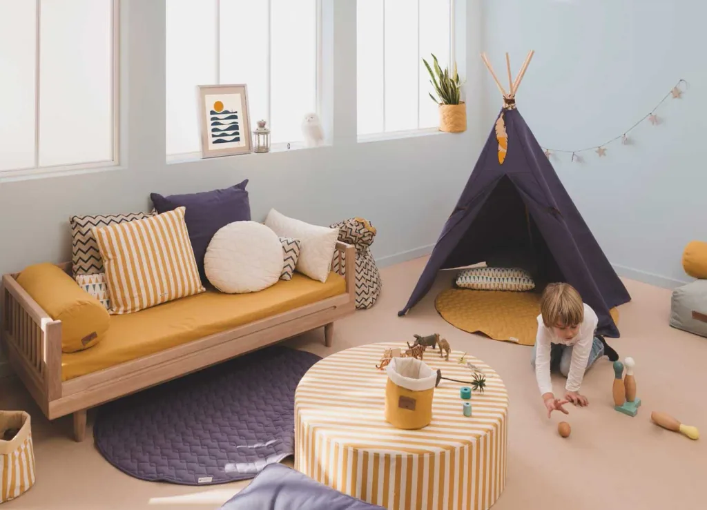 Nobodinoz Juniorbett "Pure" Eiche 70 x 140