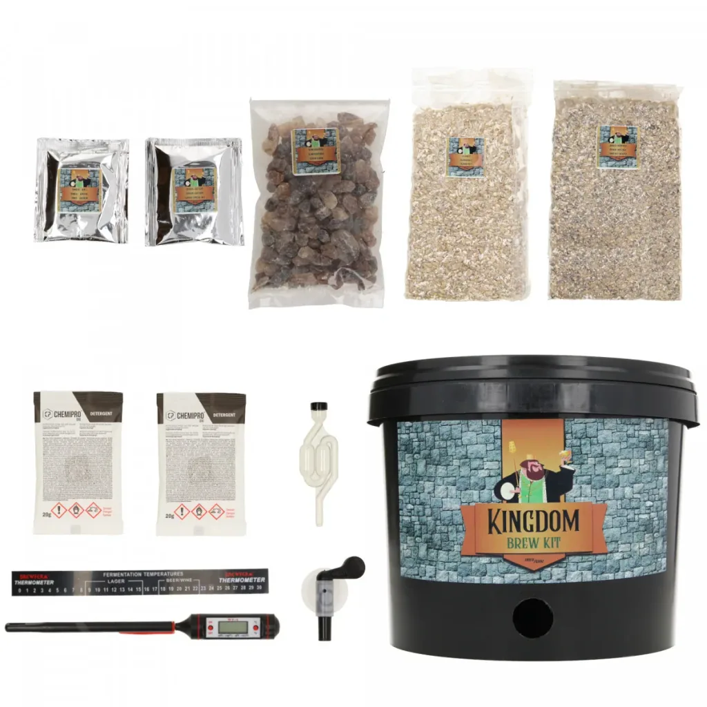 Kingdom Bierbrauset, Brew Kit - Dunkel, Komplette Malzmischung für 5L Bier