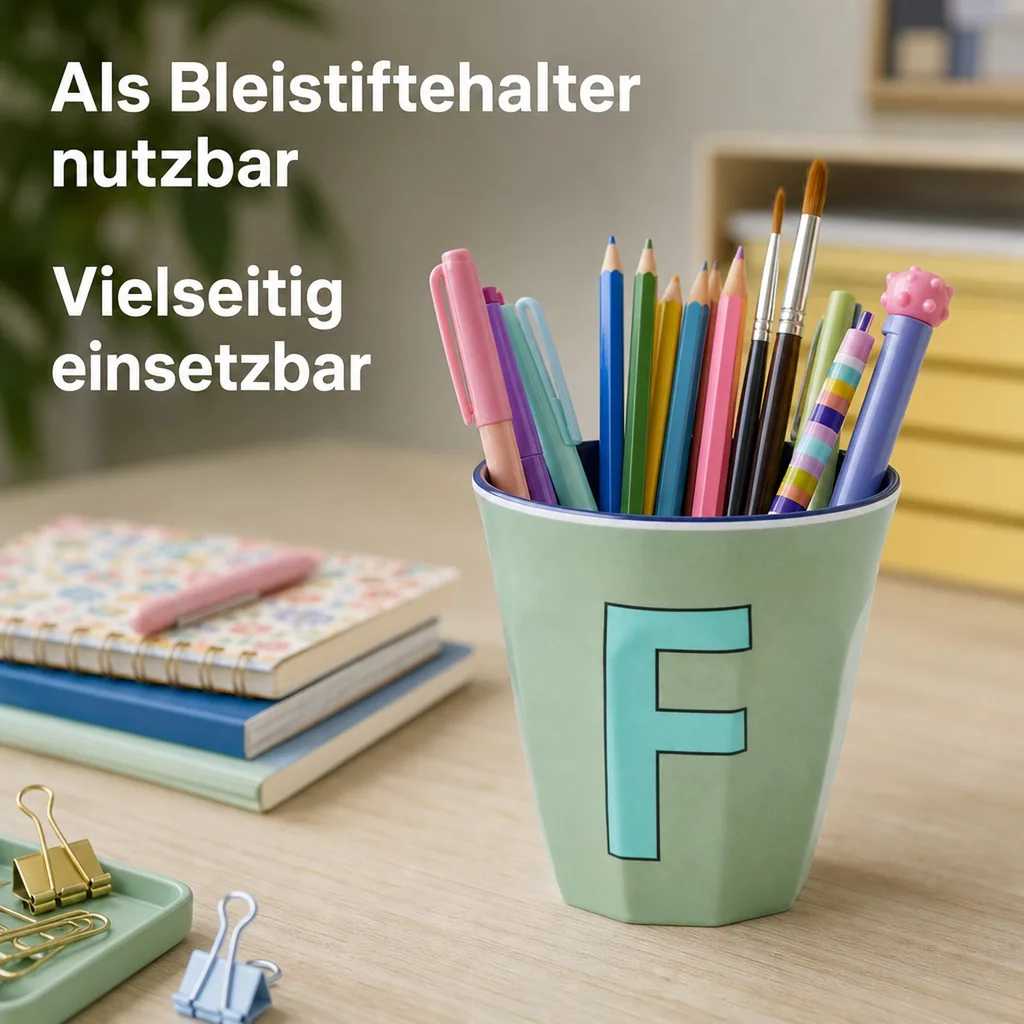 RICE Becher - F, 250 ml, Melamine, Farbe: Khaki