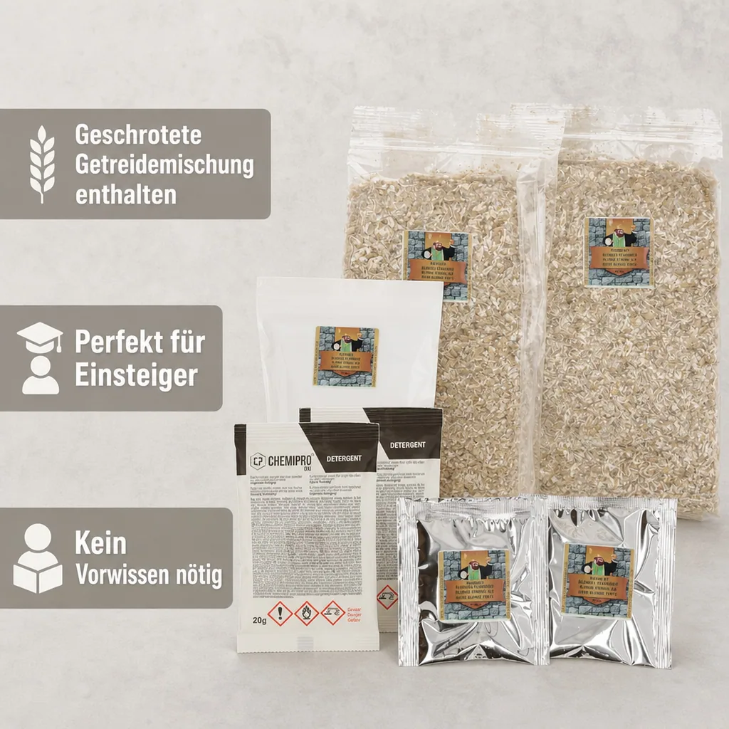 Nachfüllset für Kingdom Brew Kit, Bierbrauset - Blondes Starkbier