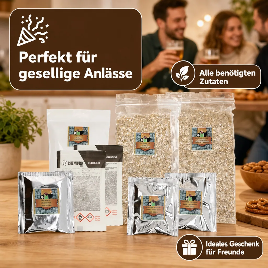 Nachfüllset für Kingdom Brew Kit, Bierbrauset - Blondes Starkbier