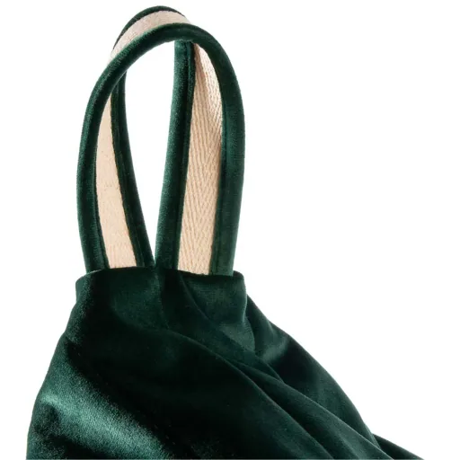 Nobodinoz Sitzsack "Essaouira" Savanna Samt grün