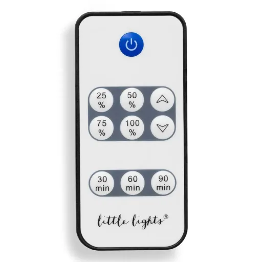 little lights Led Deko Kinderlampe Fuchs hellgrau