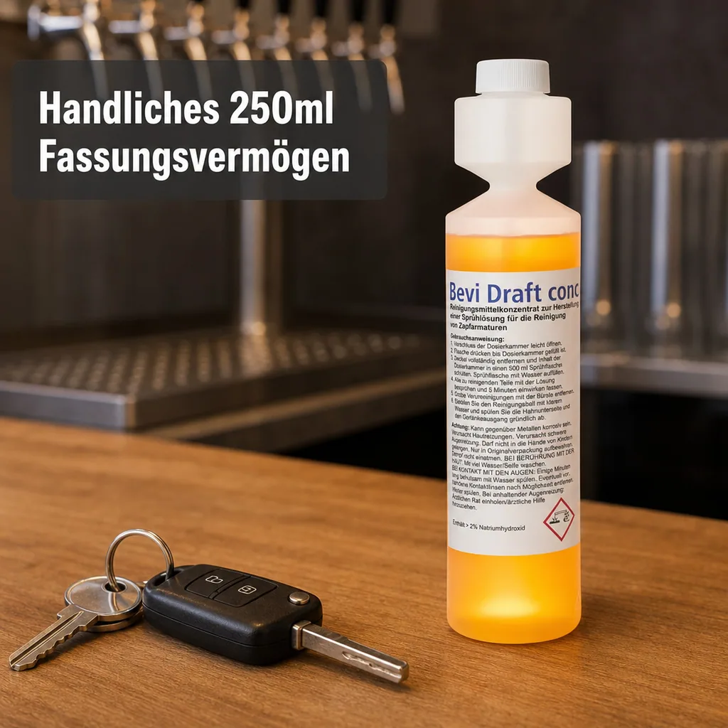 Dosierflasche - Hahnreiniger Bevi Draft, 250ml