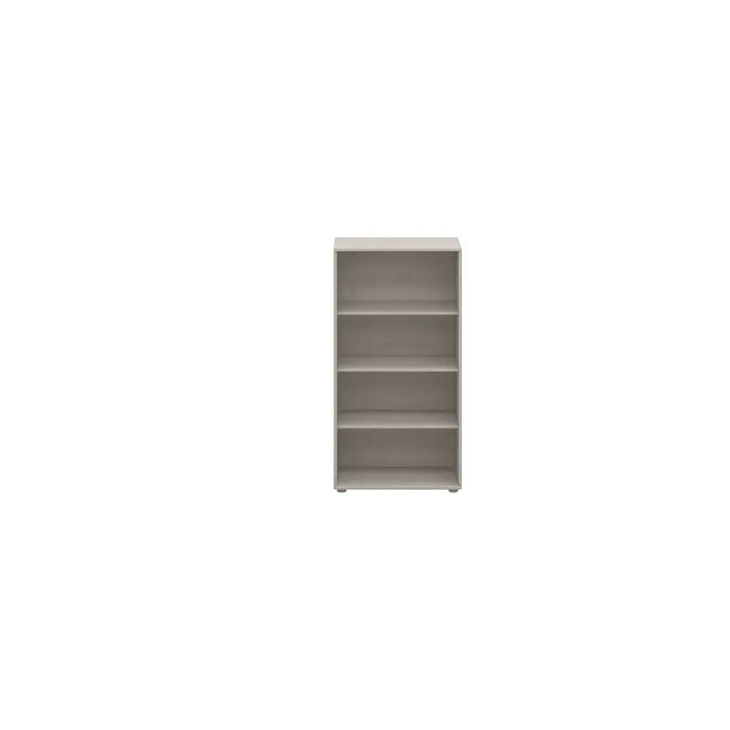 Flexa Bücherregal - Classic, mit 3 Regalbrettern, 72x138 cm, Farbe: Grau gewaschen