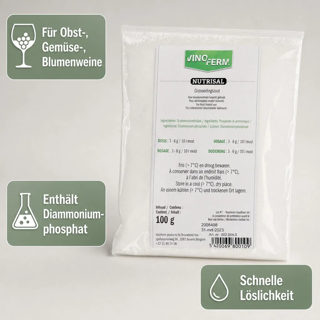 Hefenährsalz - Vinoferm nutrisal 100g