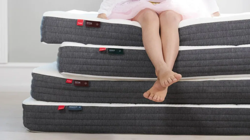 Flexa Latexmatratze - Sleep, mit Eukalyptusbezug, Größe: 90 x 200 cm