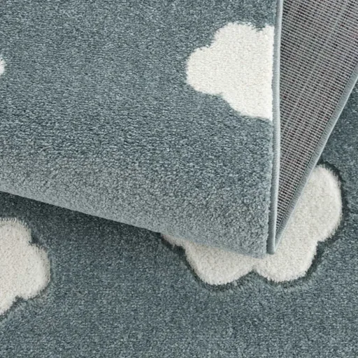 Livone Teppich Wolken mint, Teppichgrösse: 120 x 180 cm