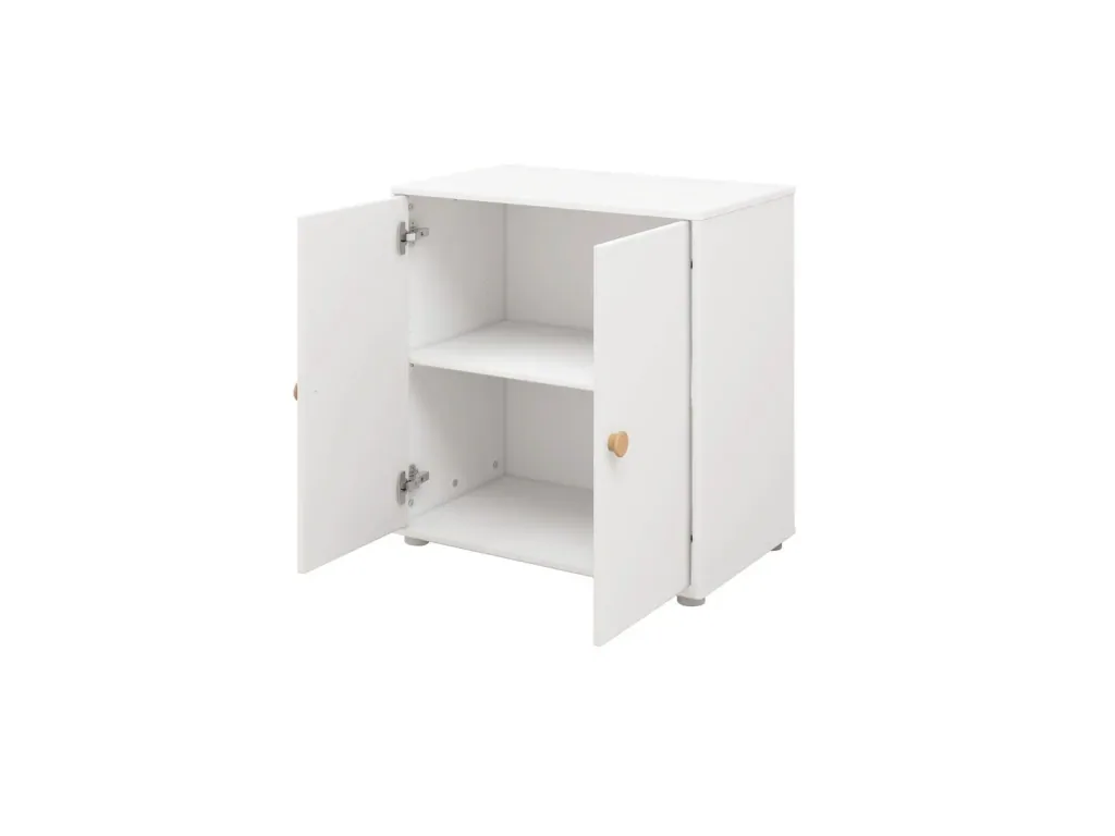 FLEXA Kleiderschrank, Schrankelement - 1 Regalboden, Roomie, Farbe: Weiß/Eiche