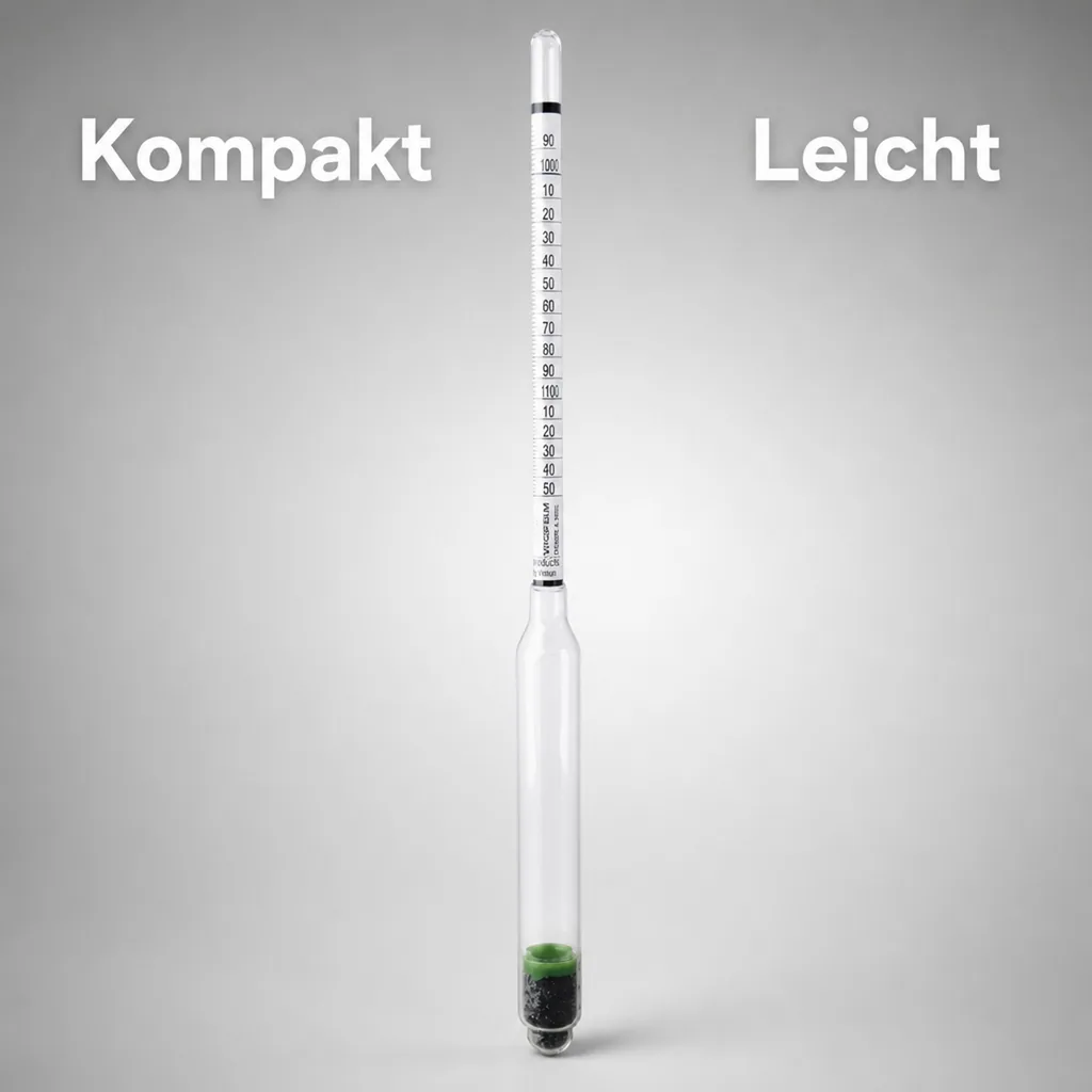 Hydrometer - VINOFERM mit 3 Skalen