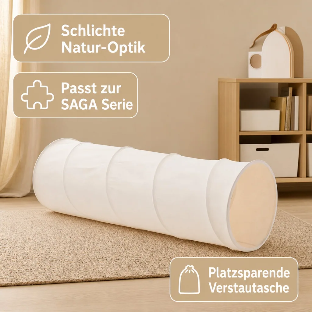 Kids Concept Spieltunnel natur