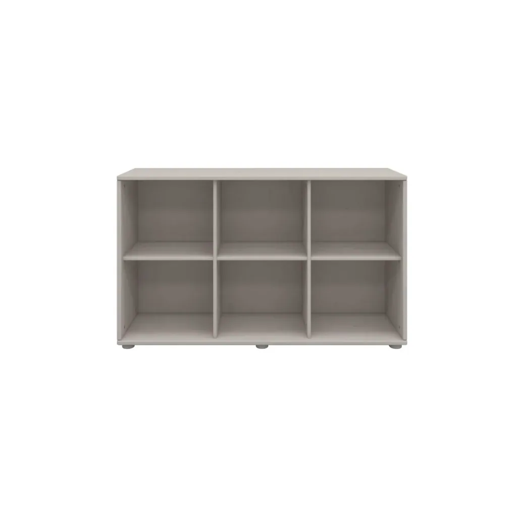 Flexa Bücherregal - Classic, 123,9x74,5 cm, Farbe: Grau gewaschen