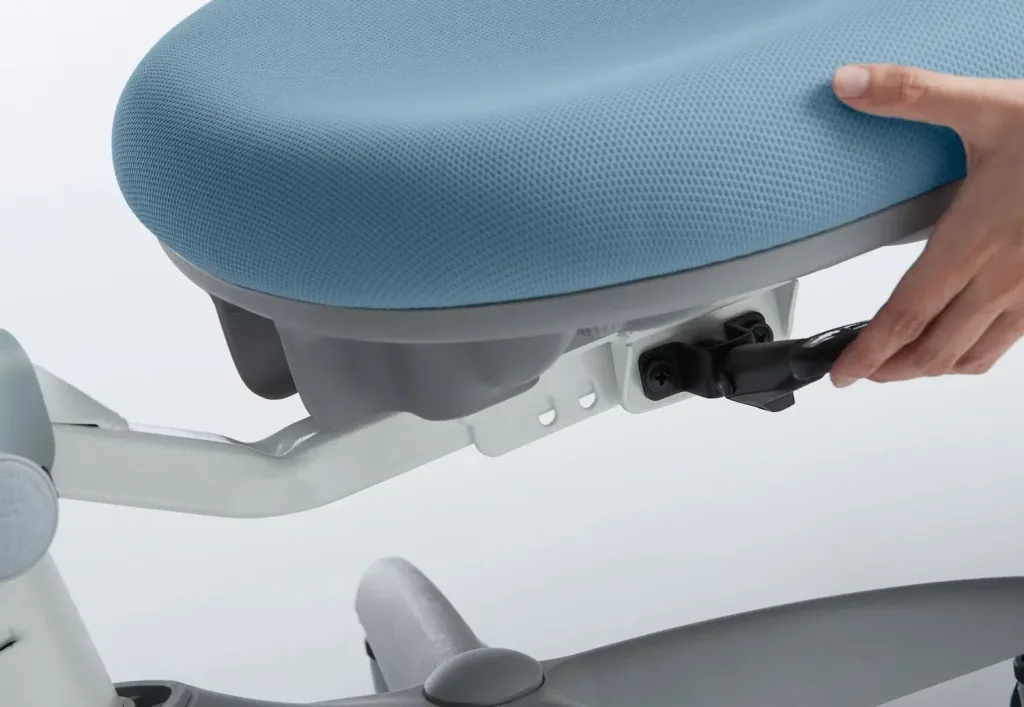 Flexa Schreibtischstuhl - Verto, Study, Farbe: Eiskaltes Blau