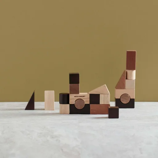 Kids Concept Bauklötze NEO Holz naturfarben