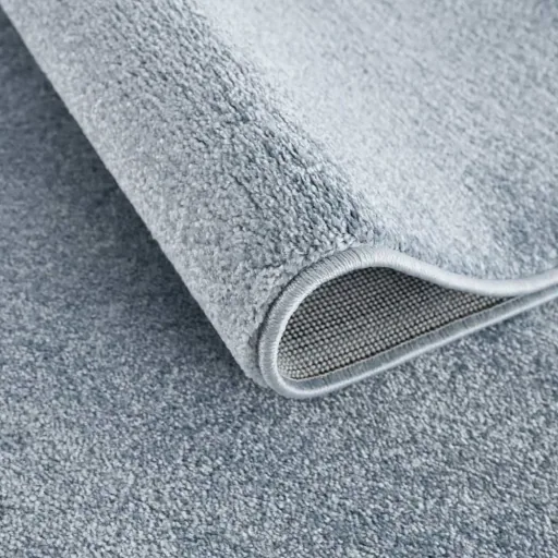 Livone Kinderteppich uni blau, Teppichgrösse: 160 x 230 cm