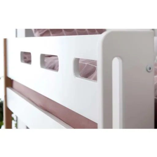 Flexa Nor Hochbett "Casa" weiß / Eiche