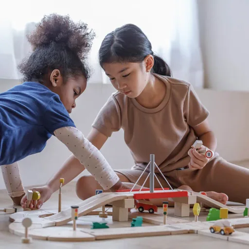 Plan Toys Straßensystem Holz