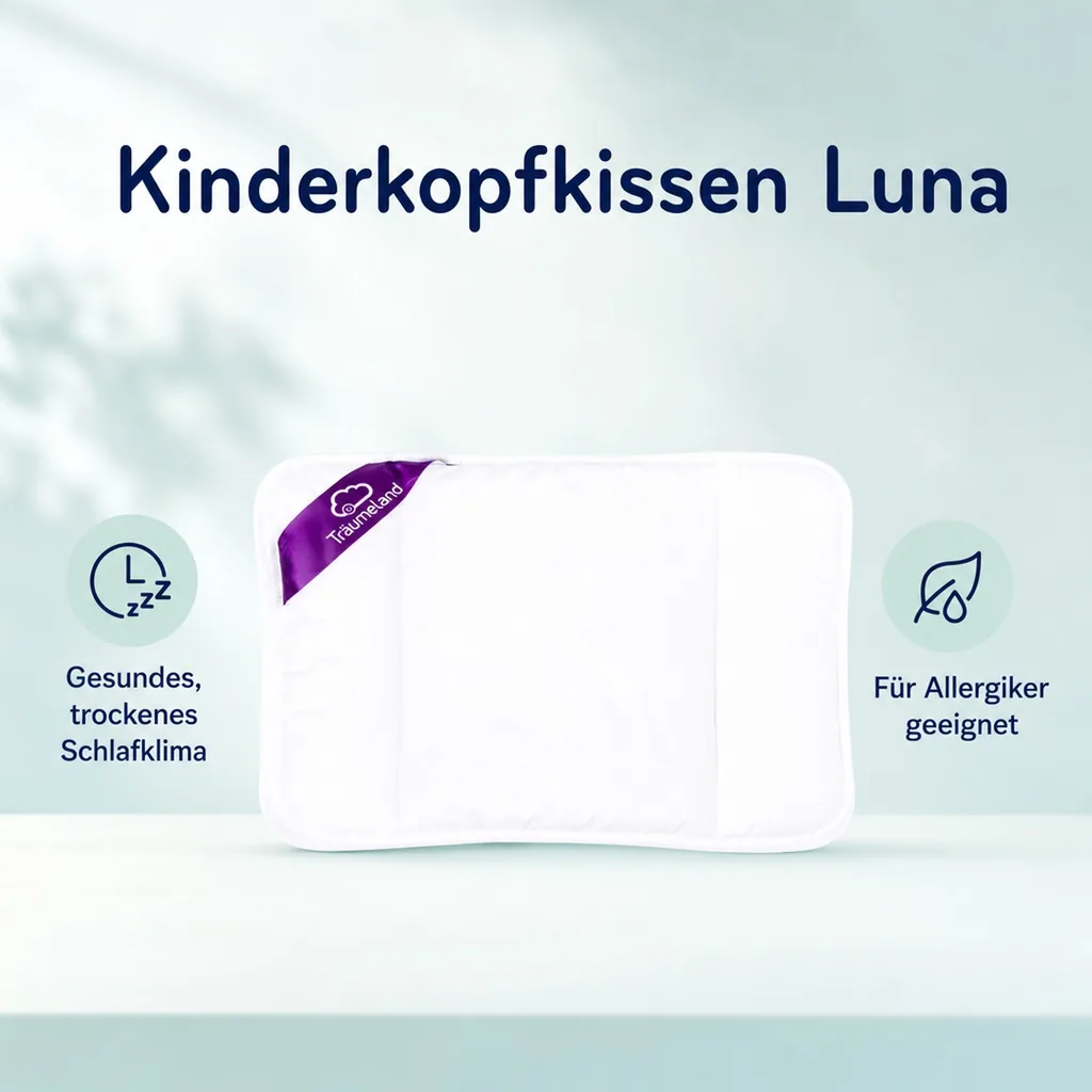 Träumeland Kinderkopfkissen Luna 40 x 60