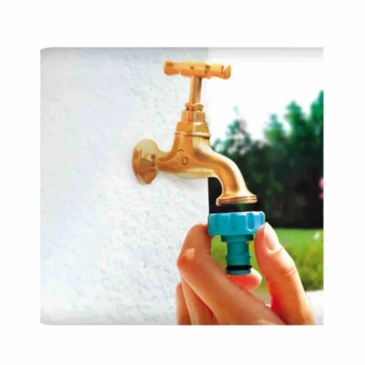 Wasserhahnanschluss 1/2 Zoll, mit Innengewinde, Hahnstück, Gartenbewässerung