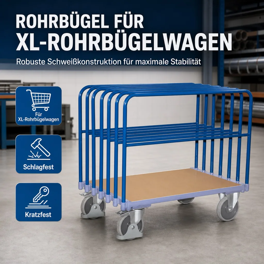 Rohrbügel für XL-Rohrbügelwagen