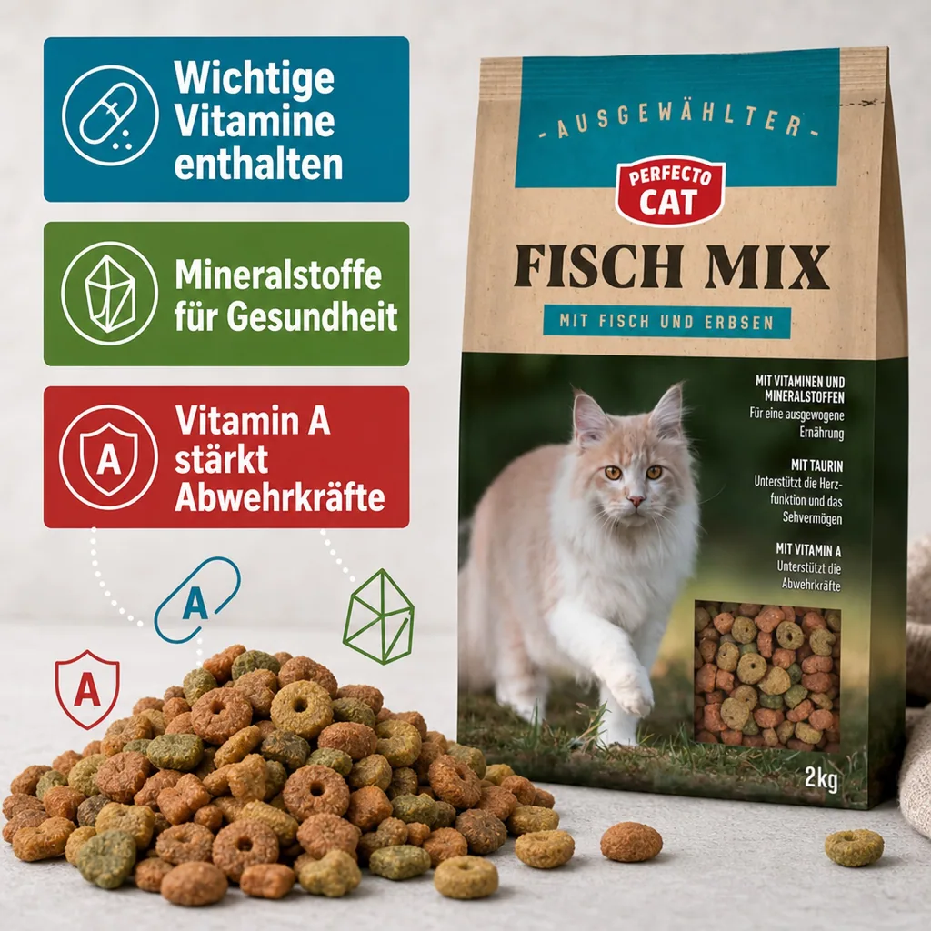 Katzenfutter Perfecto Cat Classic Fisch-Mix 2kg