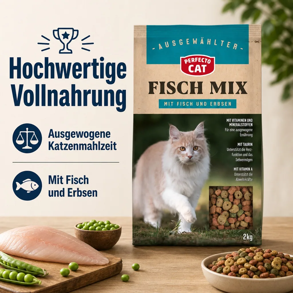 Katzenfutter Perfecto Cat Classic Fisch-Mix 2kg