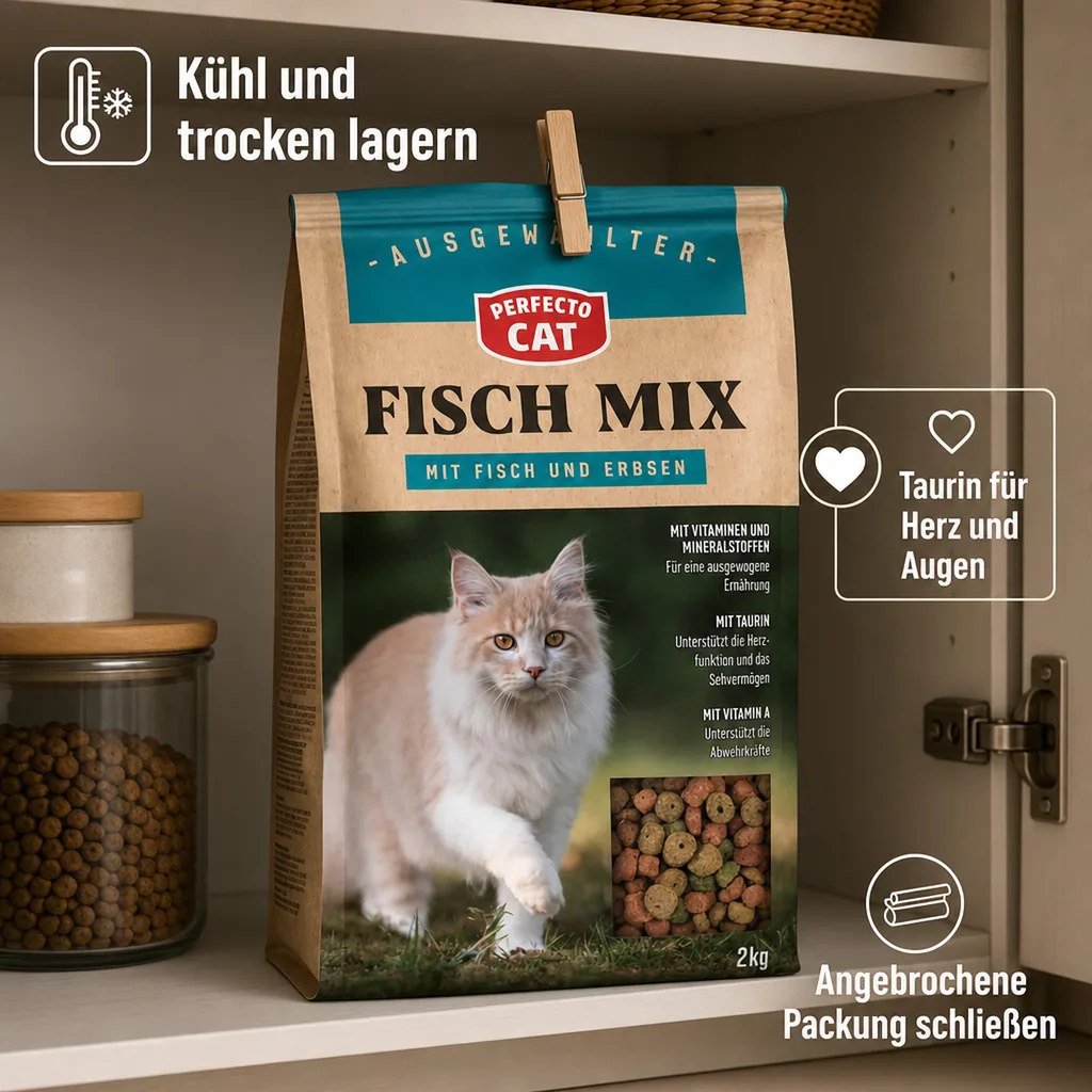 Katzenfutter Perfecto Cat Classic Fisch-Mix 2kg
