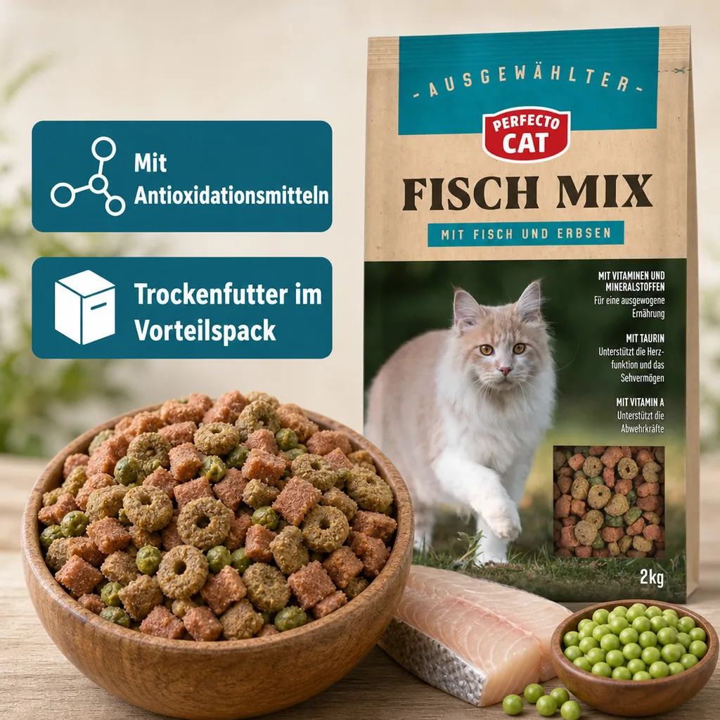Katzenfutter Perfecto Cat Classic Fisch-Mix 2kg